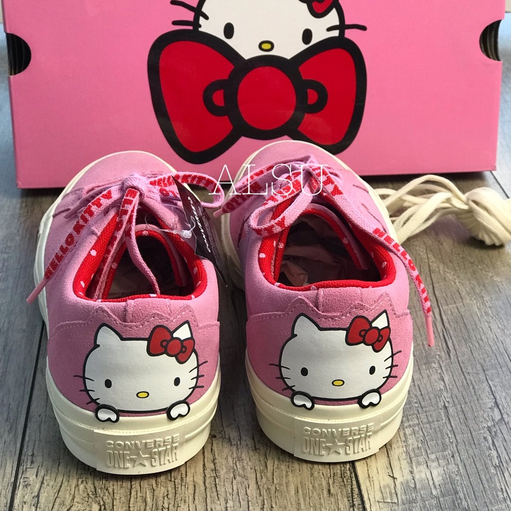 Conv&Hello Kitty One Star OX Prism Pink W AUTHENT - Picture 6 of 8